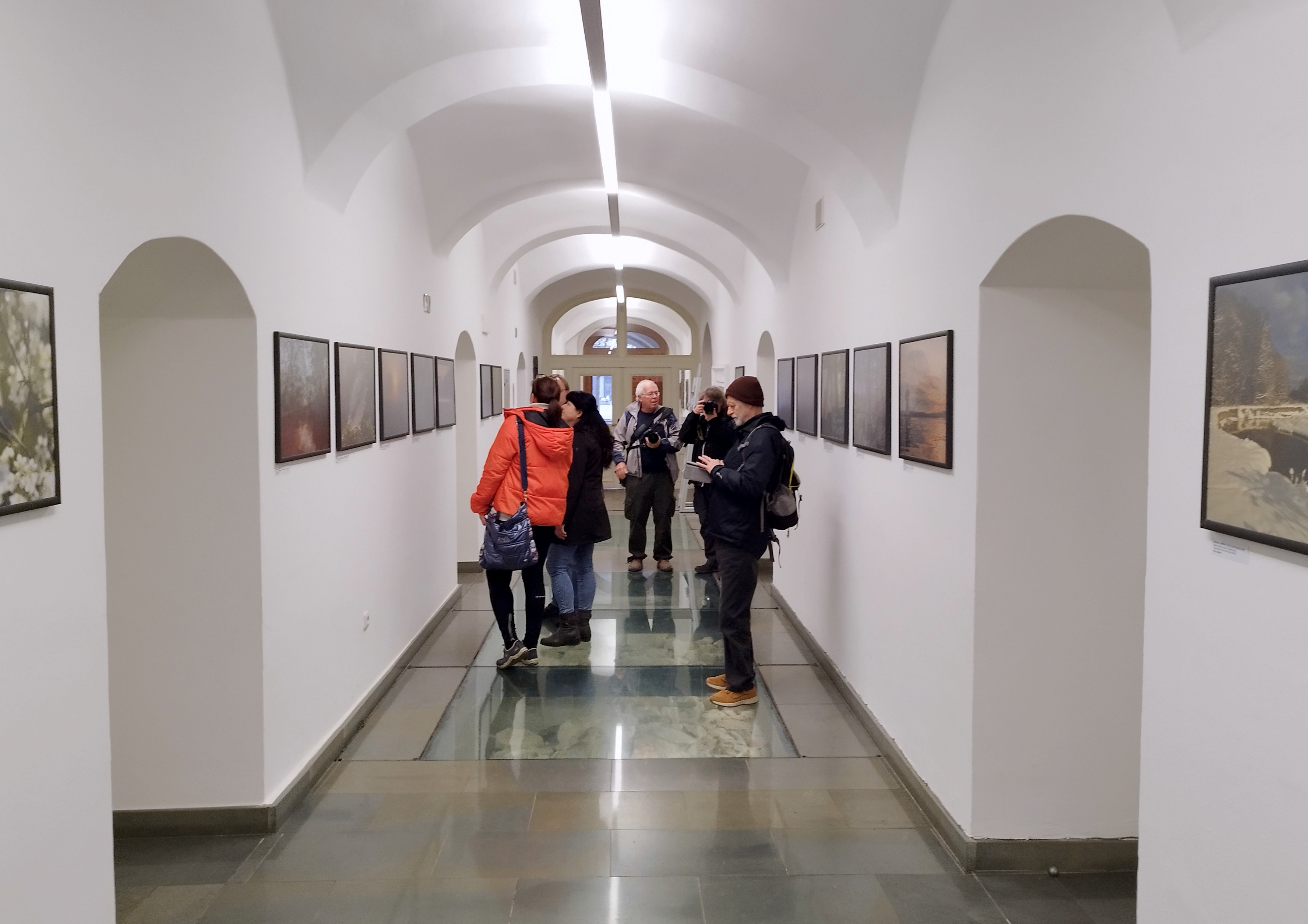 výstavní prostor lobby Ostravského muzea