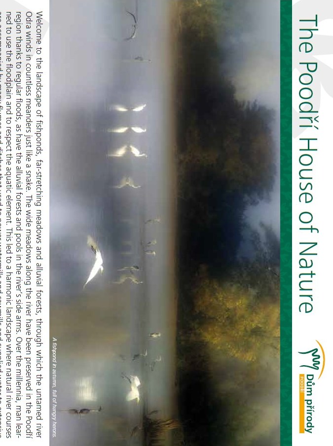 The Poodří house of nature (EN) - leaflet, 2018